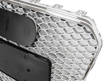 For Audi B8.5 A5 S5 2013-2016 RS5 Style Front Grille Chrome (Frame + Honeycomb)
