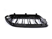 Double Slats Gloss Black Front Grille For BMW 5-Series G30 520i 530i 540i Sedan 2017-2020