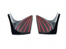 Gloss Black Front Bumper Splitter Spoiler For Mercedes C W206 S206 C300 C43 AMG 2022-2024