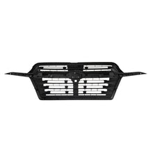 Black With Chrome Trim Front Upper Grille For 2023 2024 Subaru Ascent