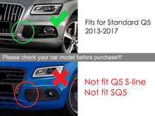 Gloss Black Honeycomb Front Mesh Grille for Audi Q5 2013–2017