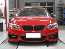 Glossy Black Front Kidney Grill Dual Slats for BMW 2 Series F22 M2 F87 F23 2014-2020