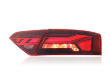 RS Style LED Sequential Tail Lights Rear Lamps Assembly for Audi A5 08-16