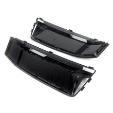 Black Front Fog Light Cover For Audi A4 B9 S-LINE S4 B9 2016-18 Honeycomb Style