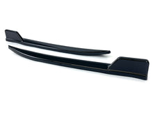 Gloss Black Rear Bumper Side Splitters Canard for BMW 5-Series G30 M-Sport 2017-2020