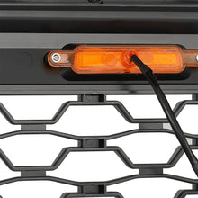 Matte Black Front Bumper Grille W/LED Lights For 2015-2018 Chevy Silverado 2500 3500