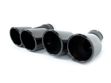 Gloss Black Exhaust Tips for BMW 5-Series G30 530i 540i M-Sport 2017–2024
