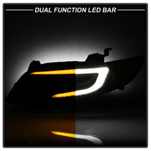 Left+Right Black Headlamps for Infiniti 2003-2008 FX35 FX45 LED DRL Tube Switchback Signal Headlights