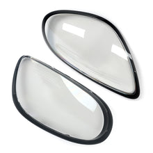 Left + Right Headlight Lens Cover Shells for Porsche Boxster Cayman 981 2014 2015 2016