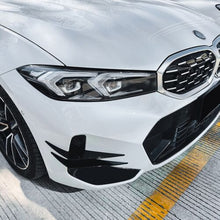 Front Bumper Side Vent Fin Trim Kits For BMW G20 G21 LCI M340i 330i 2023-2024