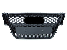 Gloss Black Front Mesh Grille For AUDI A5 B8 S5 2008-2012 fg100