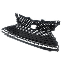 Front Upper Grille Mesh Chrome Black For 2016-2019 Lexus RX350 RX450H Base Sport