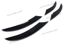 4pcs Gloss Black Fog Light Cover Trims For Mercedes C-class W205 Sedan/Coupe AMG 2019-2021