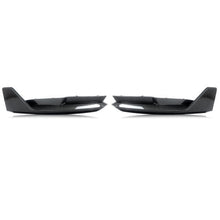 Carbon Look Rear Bumper Corner Splitter Extension for BMW G80 M3 2021-2024