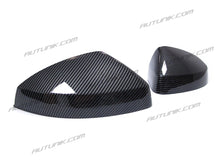 Carbon Style Mirror Caps Covers Replace for Audi A3 S3 RS3 8V 2014-2021