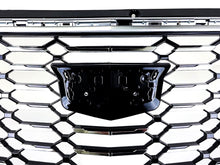 Front Upper Honeycomb Grill Chrome for Cadillac XT4 2019-2023 No Camera