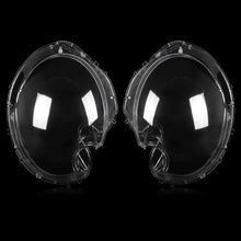 Pair of Front Headlight Clear Lens Covers for BMW Mini R56 Cooper Hatchback 2009-2013