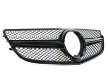 Black Front Mesh Grill fit for Mercedes C207 A207 Coupe 2014-2017 fg287