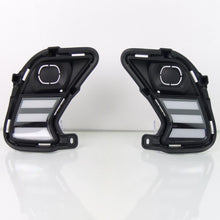 LED DRL Fog Light Kit For Toyota Grand Highlander 2024-2025 – White DRL + Amber Turn Signal