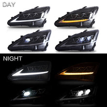 Left & Right LED DRL Projector Headlights for 2006–2013 Lexus IS250 IS350 ISF