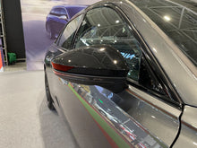 Replacement Gloss Black Mirror Covers for 2019+ Audi A6 S6 A7 S7 RS6 RS7 C8 With Lane Assist