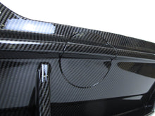 Carbon Fiber Look Rear Diffuser w/ Brake Light For Tesla Model Y 2020-2023