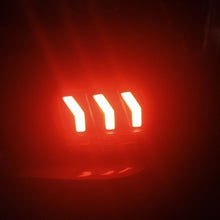 LED Tail Lights w/ Red Tube Black For Ford Mustang Sequential Signal 1999-2004