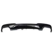 Gloss Black Rear Bumper Diffuser Splitter For BMW F10 5 Series 530i 550i 2011-2016