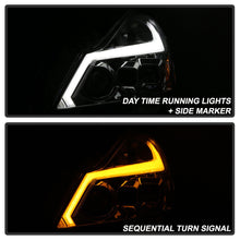 Chrome Headlights w/LED Sequential Signal Switchback DRL For 2010-2013 Infiniti G37 G25 G40 Sedan