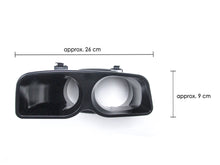 Gloss Black Rear Diffuser Black Exhaust Tip for Mercedes W205 C205 Coupe Cabrio C43 AMG 2015-2021