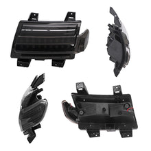 Pair LED Fender Lights for Jeep Wrangler JL 2018-2024 Sequential DRL Turn Signal