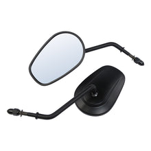 Matte Black Rear View Mirrors for Harley Davidson 1982+ Sportster, Softail, Dyna, Touring