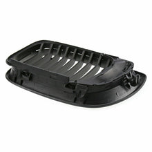 Matte Black Kidney Front Bumper Grille for BMW E46 3 Series 4D 2002-2005 LCI Facelift