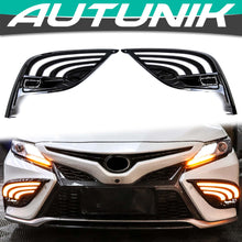 LED DRL Daytime Running Light Fog Light Kits For Toyota Camry SE XSE 2021-2024
