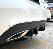 Rear Diffuser Valance Cover For 2019-2021 Mercedes C-Class W205 C300 C350 Sedan AMG-Line