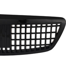 Fit For 2005-09 S-Class W221 Front Grille Gloss Black W/ ACC & W/ Camera Hole