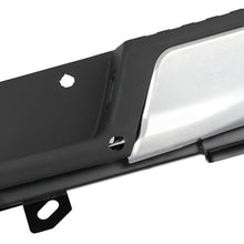 Chrome Rear Step Bumper with Sensor Hole For Ford F-150 2015-2020 Steel