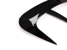 For 2022+ Mercedes C W206 S206 AMG Sport Rear Bumper Canards Side Air Vent Trims Glossy Black
