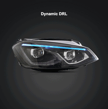 Full LED Headlights With Start-up Animation for Volkswagen Golf MK6 TSI TDI GTD LPG w/ Sequential 2009-2013