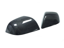 Real Carbon Fiber Mirror Cover Caps For 2017+ Tesla Model 3 Replacement te1