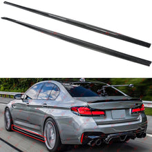 For 2017-2023 BMW F90 M5 G30 G31 M Sport Carbon Fiber Side Skirt Extension Splitters