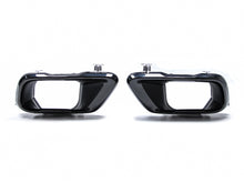 Black Exhaust Tail Tips Fit BMW X5 X6 X7 M Sport G05 G06 G07 2019-2025