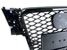 Gloss Black Front Mesh Grille for AUDI A4 B8 S4 2009-2012 fg197