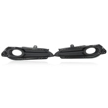 10pcs Front Grille Fog Lights Bezels Brackets Combo For 2016-2018 Honda HRV