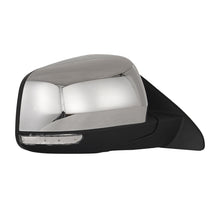 Right Side Mirror Assembly For 2014-2022 Jeep Grand Cherokee Power Heated Chrome w/ Signal Light