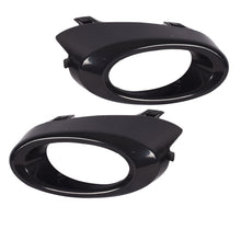12pcs Front Grille Molding Trim Fog Lamp W/Covers Brackets for Honda Civic Sedan 2013-2015