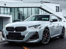 3PCS Gloss Black Front Lip Splitter for BMW G42 Coupe 220i 230i M240i 2022-2024