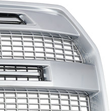 Front Bumper Grille For Ford F-150 2015-2017 Chrome W/O Parking Sensors