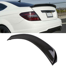 Real Carbon Fiber Highkick Trunk Spoiler Wing For Mercedes Benz W204 2-door Coupe 2012-2014
