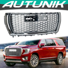 Chrome Honeycomb Front Grille For GMC Yukon/Yukon XL 2021-2024